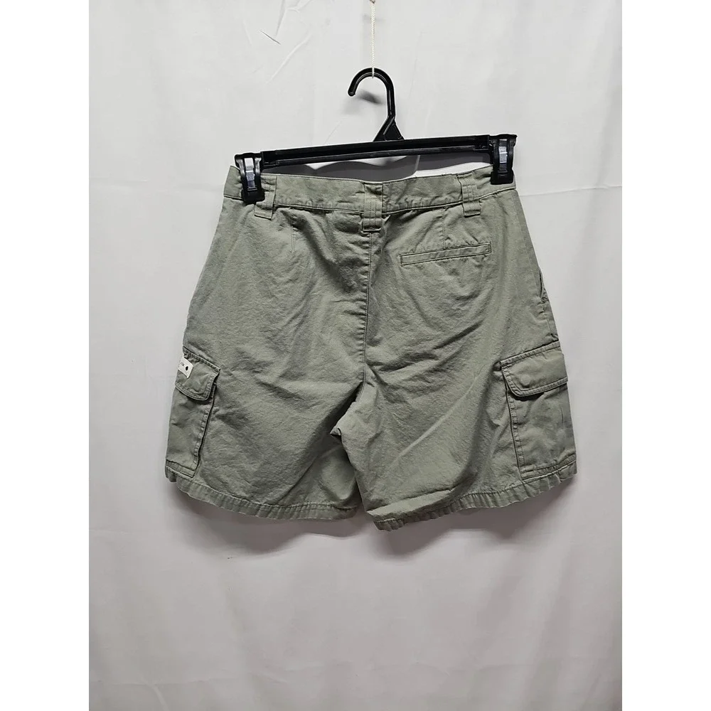 Calvin Klein‎ Women's Flat Front Jeans Cargo Shorts High Rise 7